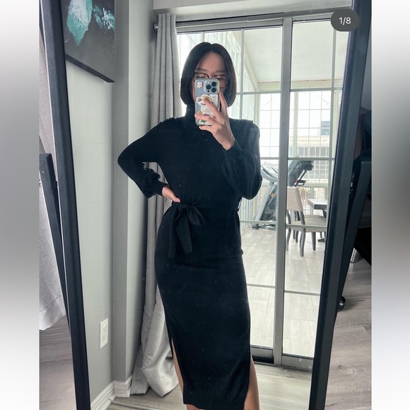 *SOLD Babaton Ono dress black - Picture 1 of 6